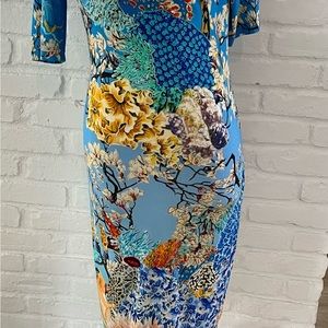 MARY KATRANTZOU PRINTED DRESS